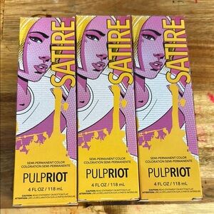 New Unopened Pulp Riot Satire Semi permanent hair color 4oz